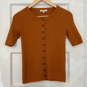Madewell Hester Shortsleeve Cardigan Size S